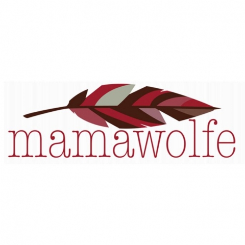 MamaWolfe blog header design by Anna Hartman, Creative